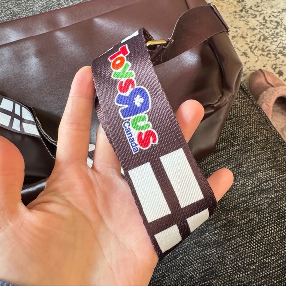 Blue Jays Star Wars Brown Leather Messenger Bag with Classic Design - Picture 5 of 8